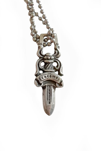 Silver Dagger Pendant