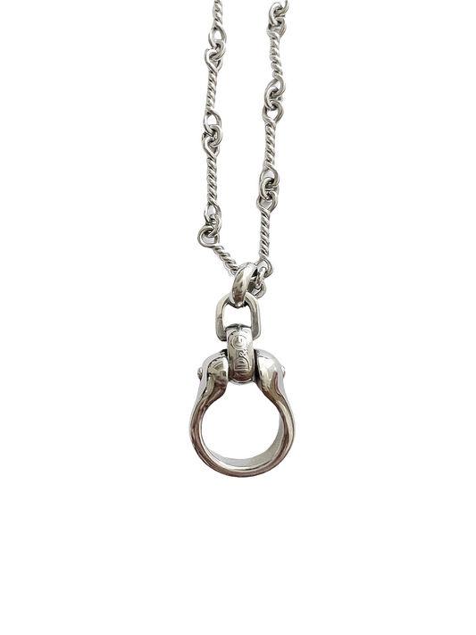 Silver Knocker Necklace