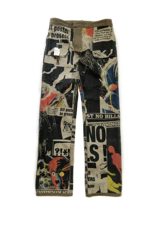 AW07 Shotaro Ishinomori Manga Pants