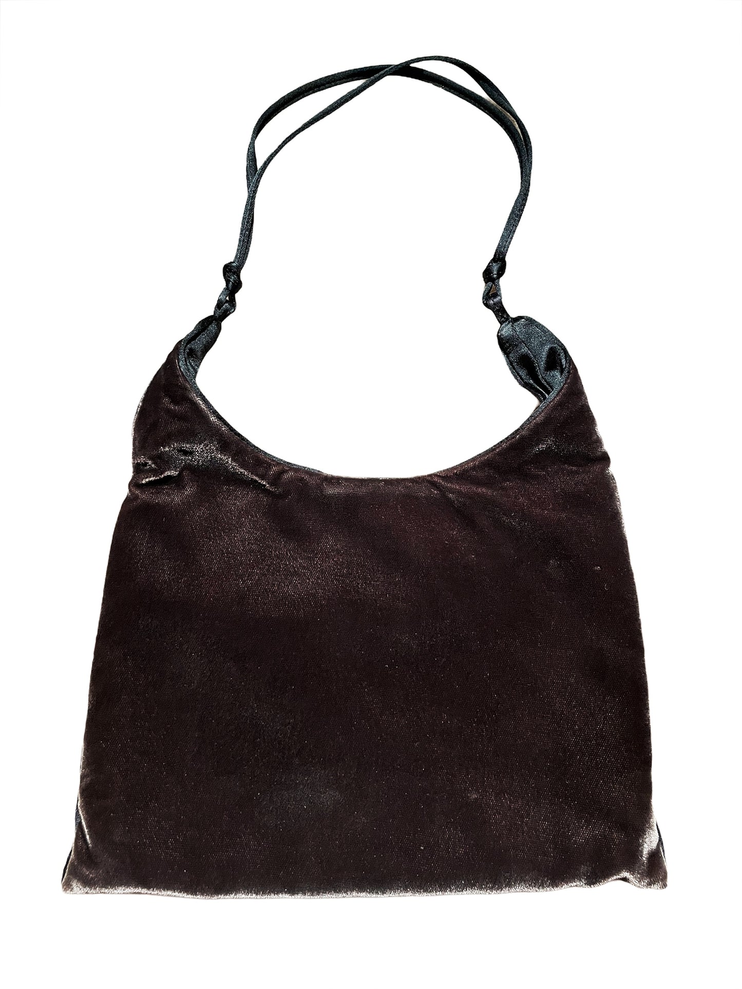 1998 Velvet/Satin Lite Hobo Bag