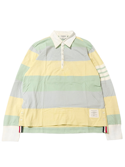 Oversized Multi Stripe Rugby