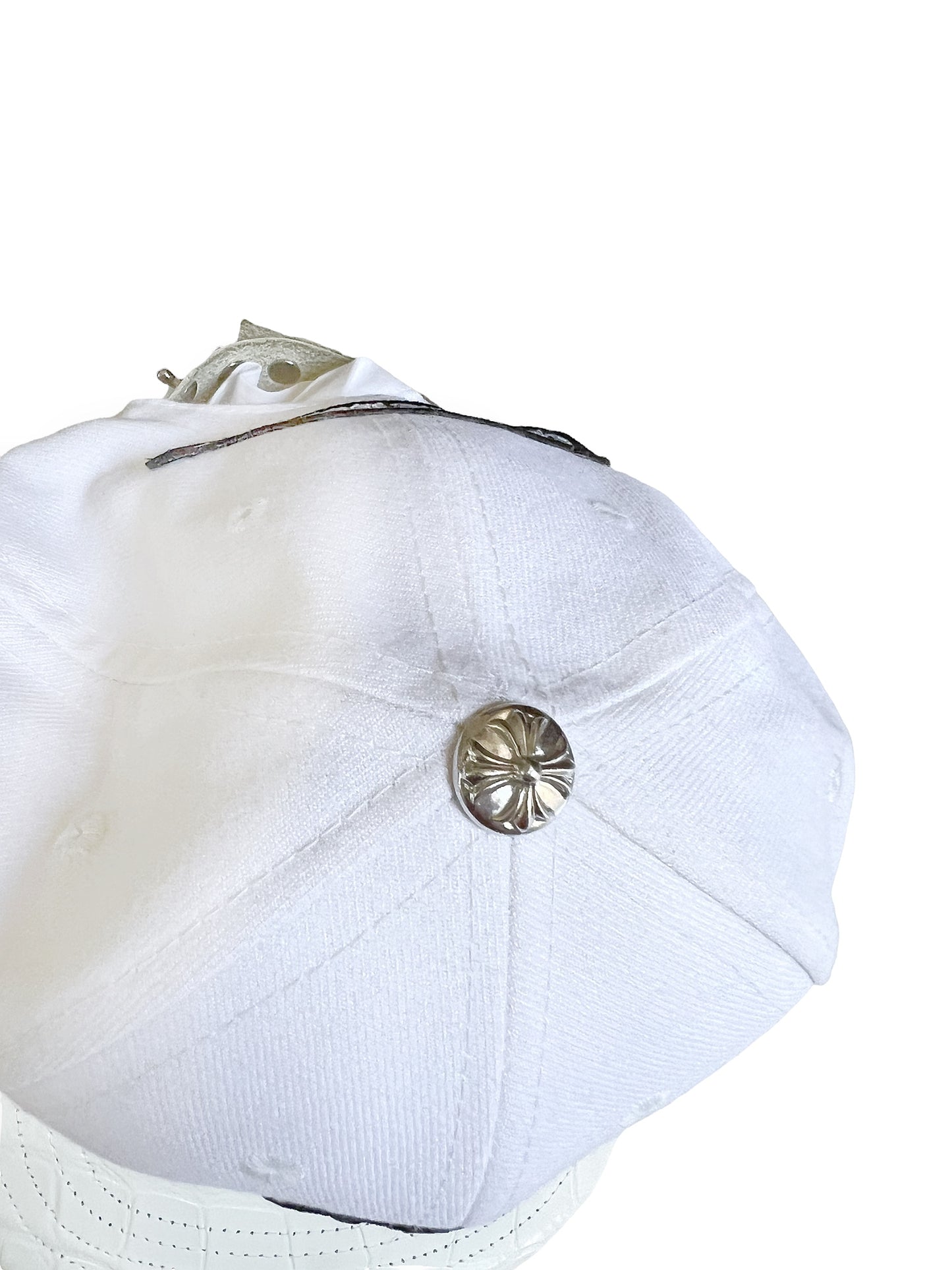 White Alligator CH Cap