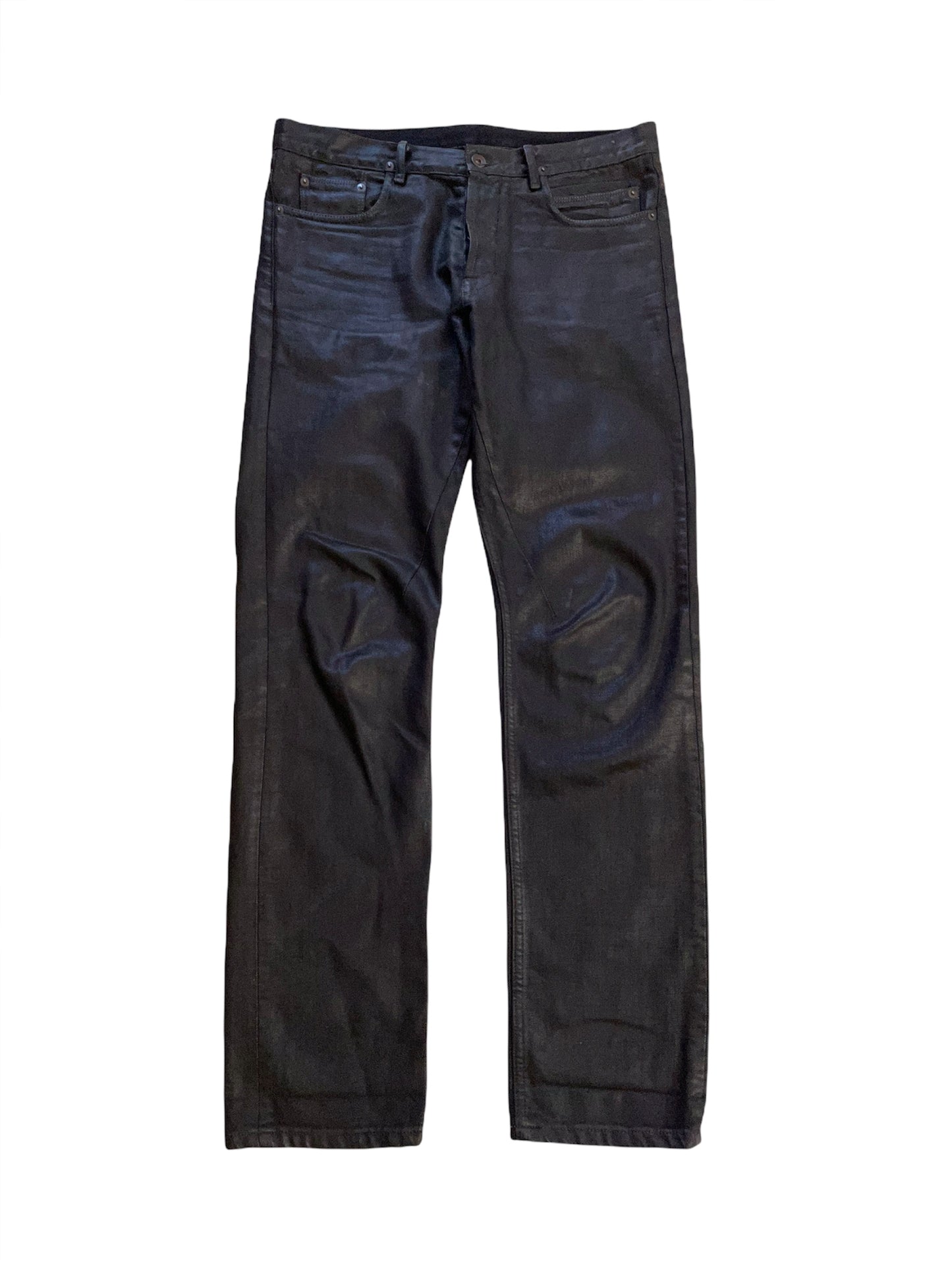 Waxed Berlin Denim Pants