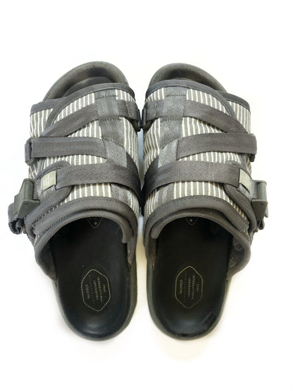 Grey Striped Christo Sandal