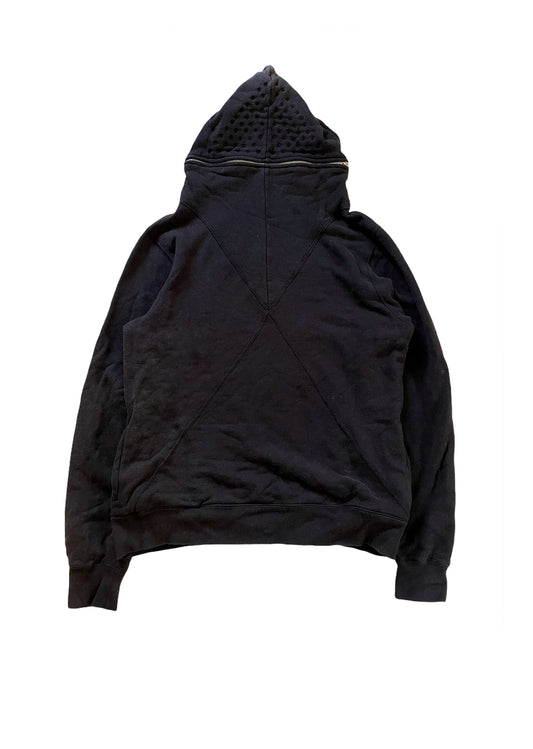 AW10 Black Knight Zip Hoodie