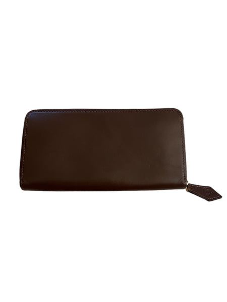 Orb Brown Leather Wallet
