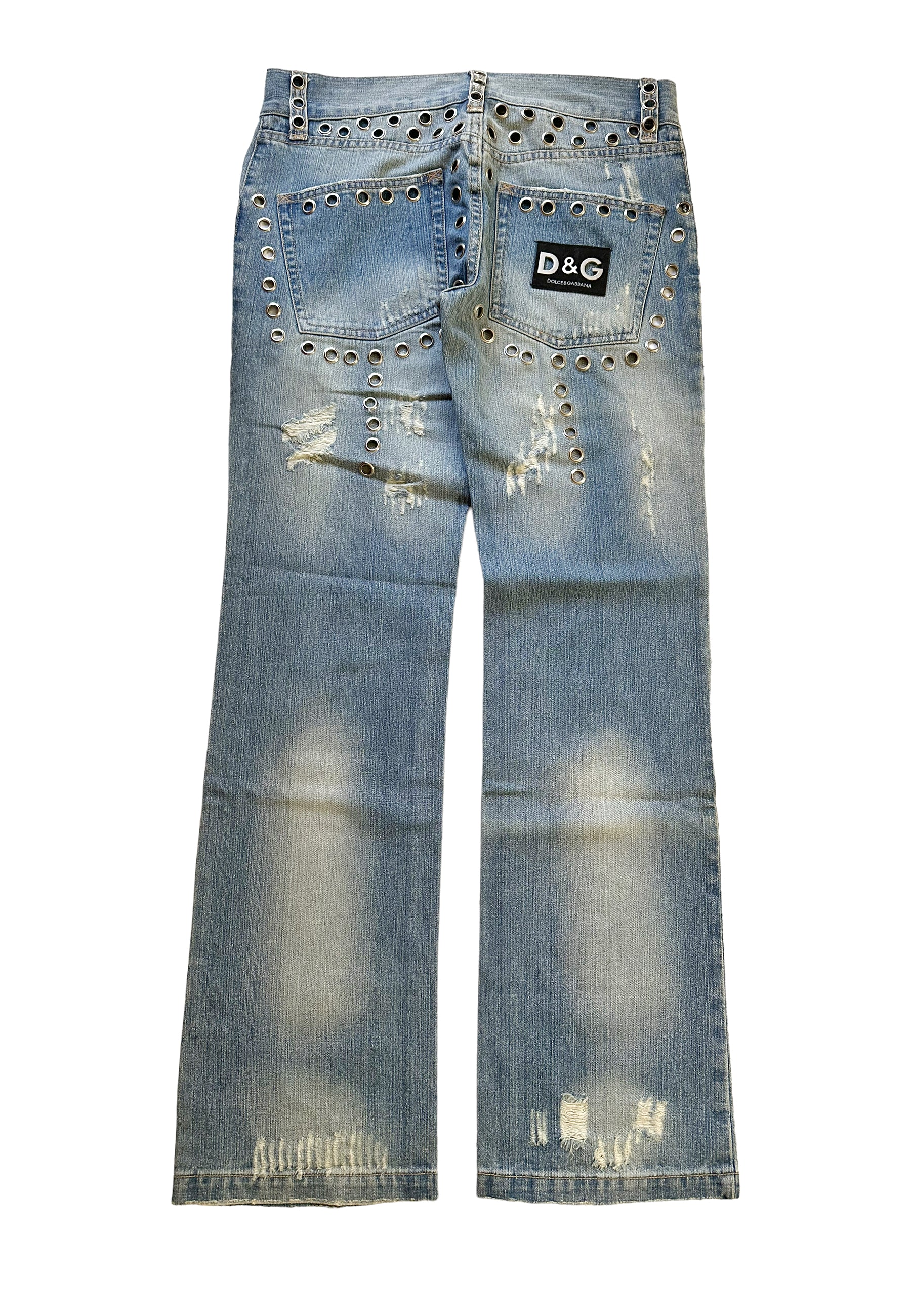 Eyelet Distressed Denim – Archive Reloaded