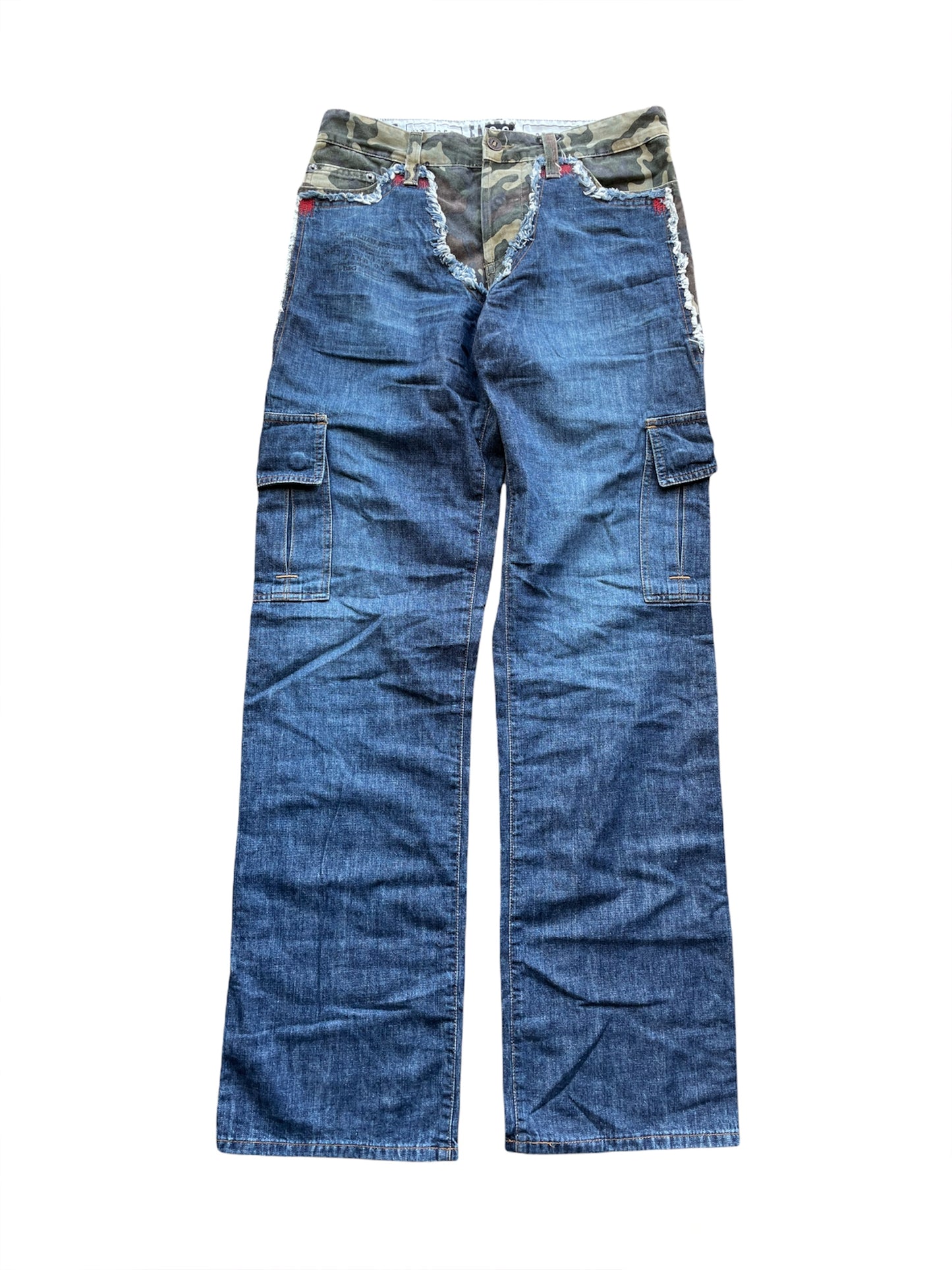 Hybrid Denim Cargos