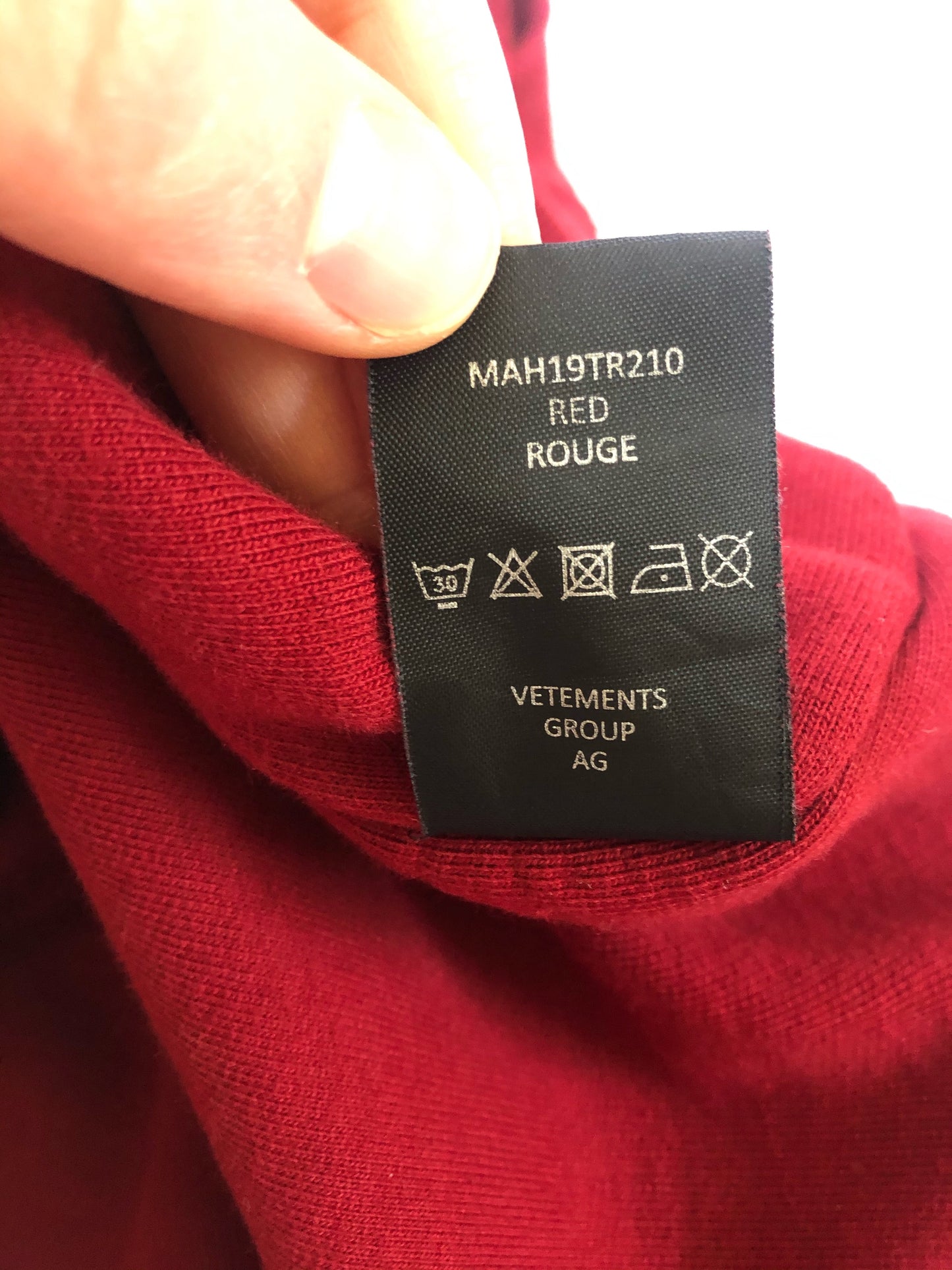 “Inside Out” Burgundy Hoodie