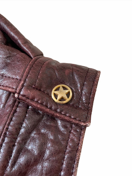 1980’s Heavy Leather Jacket