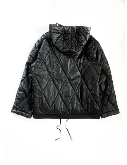 Zip Shoulder Quilted Anorak