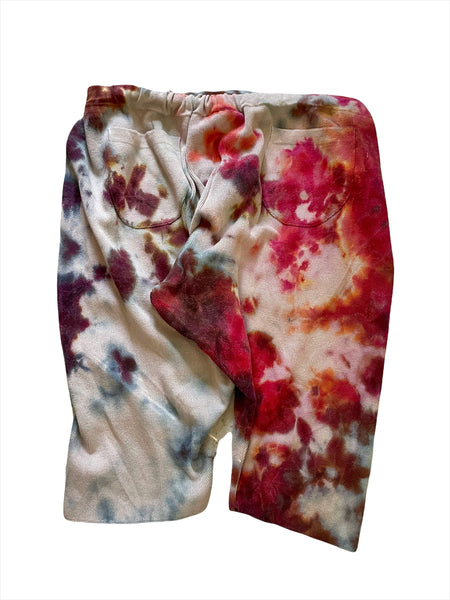 One Size Cashmere Tiedye Shorts