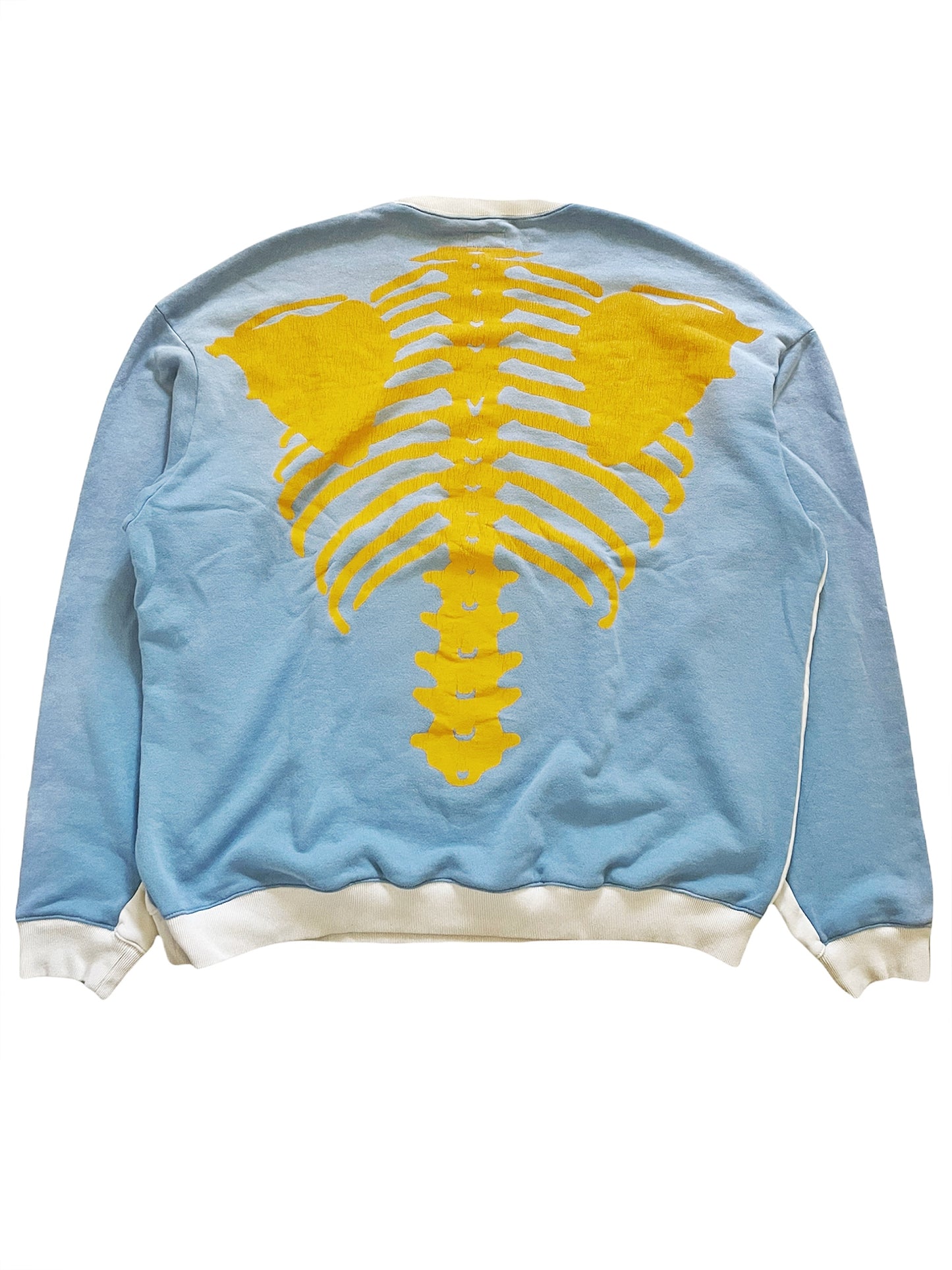 Blue Skeleton Bone Crewneck