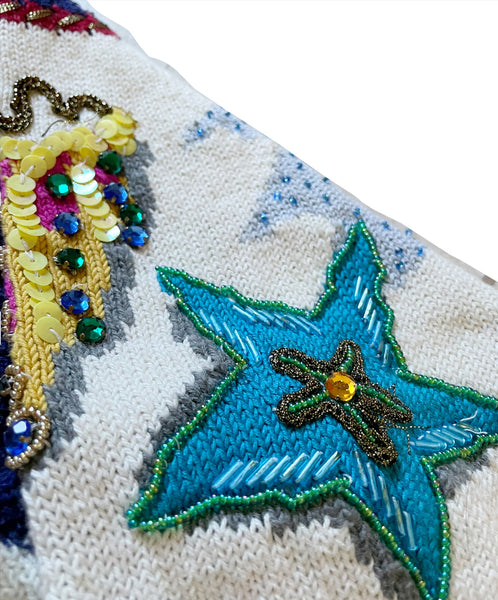 1980’s Intricate Sailor Sea Knit