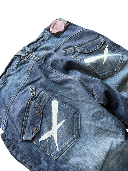 Zip Off Mod Denim