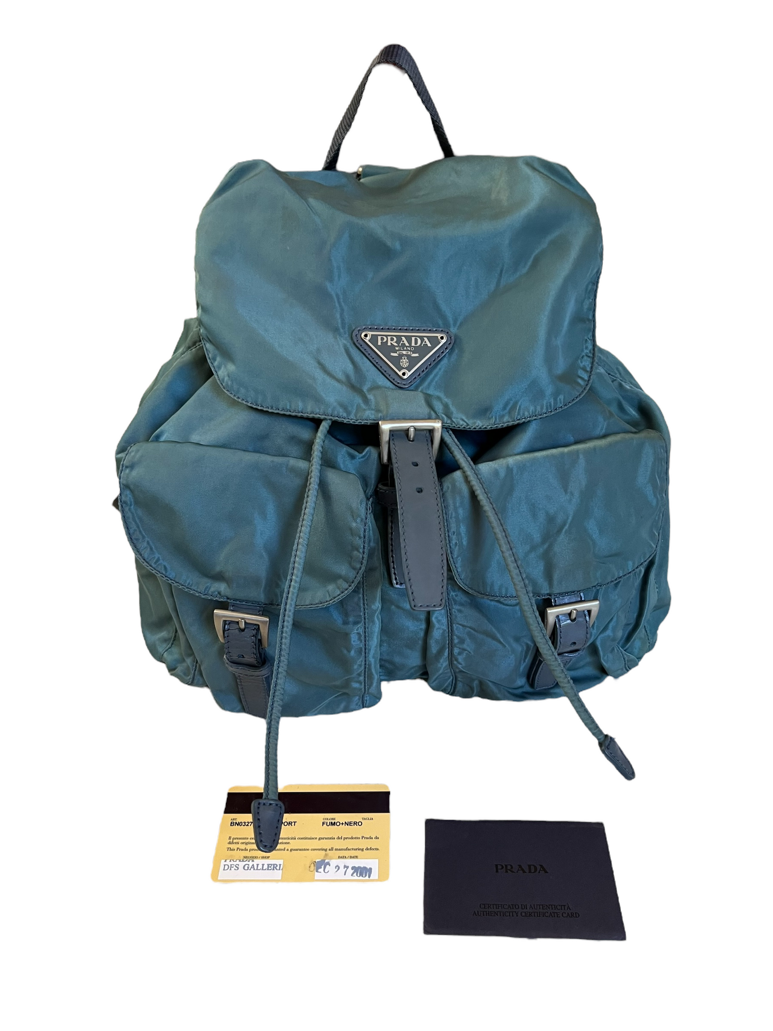 Large Turqoise Backpack