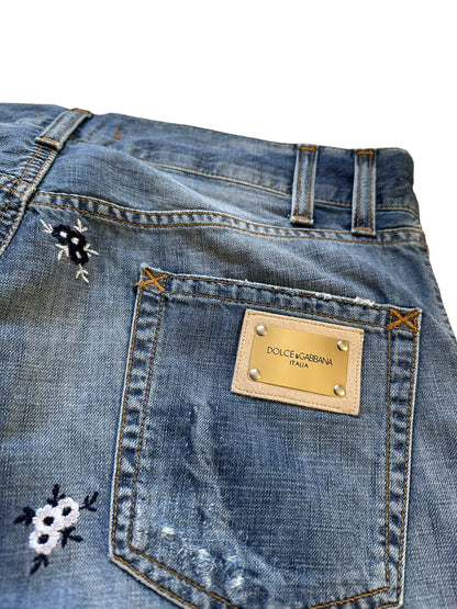 Cotton Flower Denim