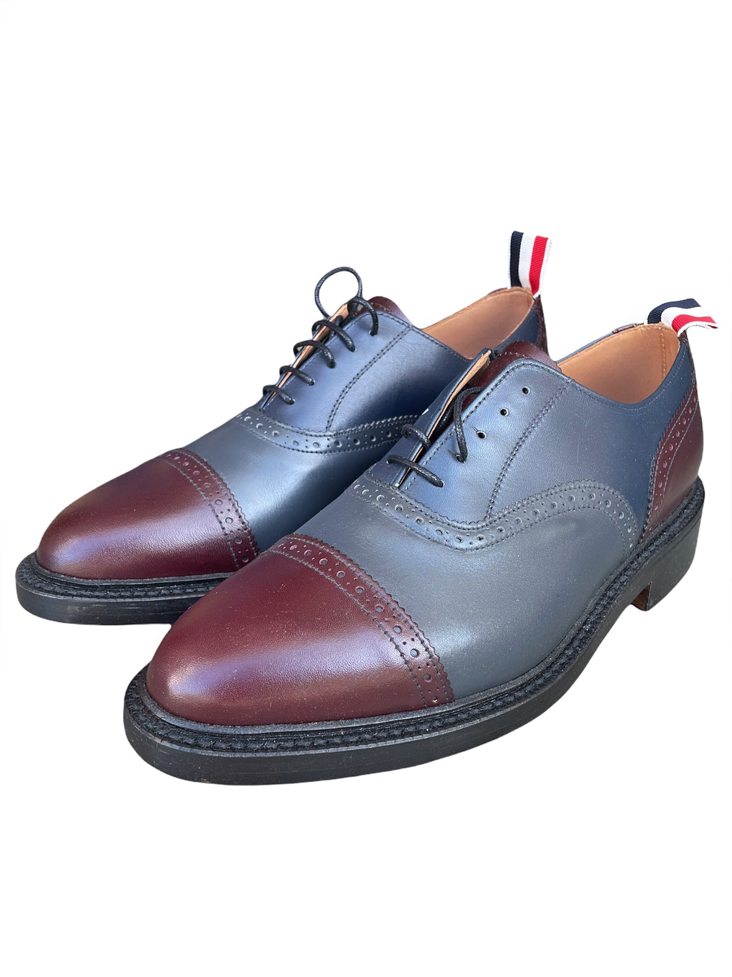 Oxford Toe Brogue Leather Sole