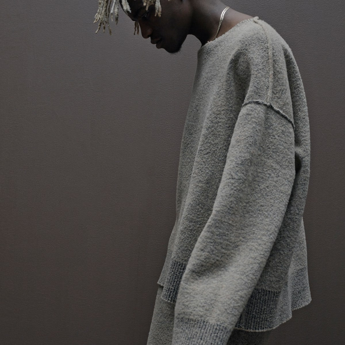 Season 1 Boxy Boucle Knit