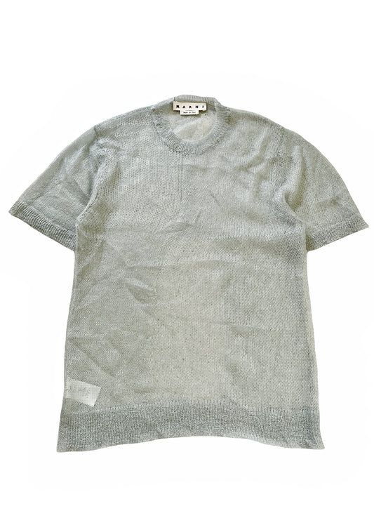 (Sz52) Mohair Fishnet Tee