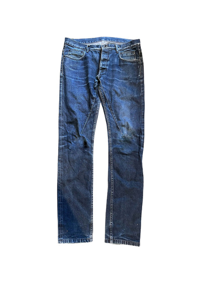 Detroit Cut Stack Denim Raw