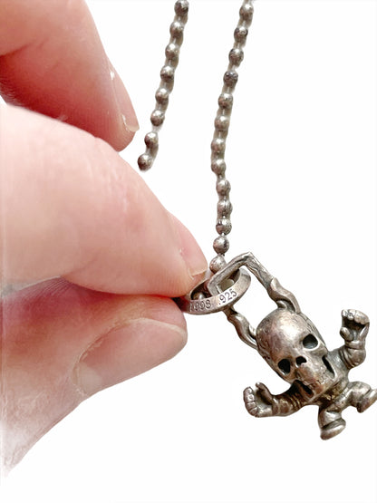 Foti Skull Boy Pendant w/ Chain