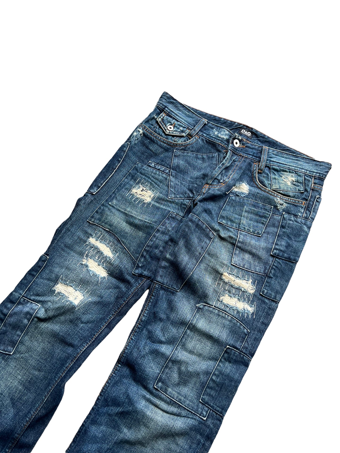 Patchwork Boro Repair Denim