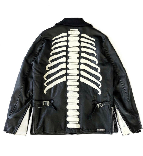 Skeleton Rider Leather Jacket