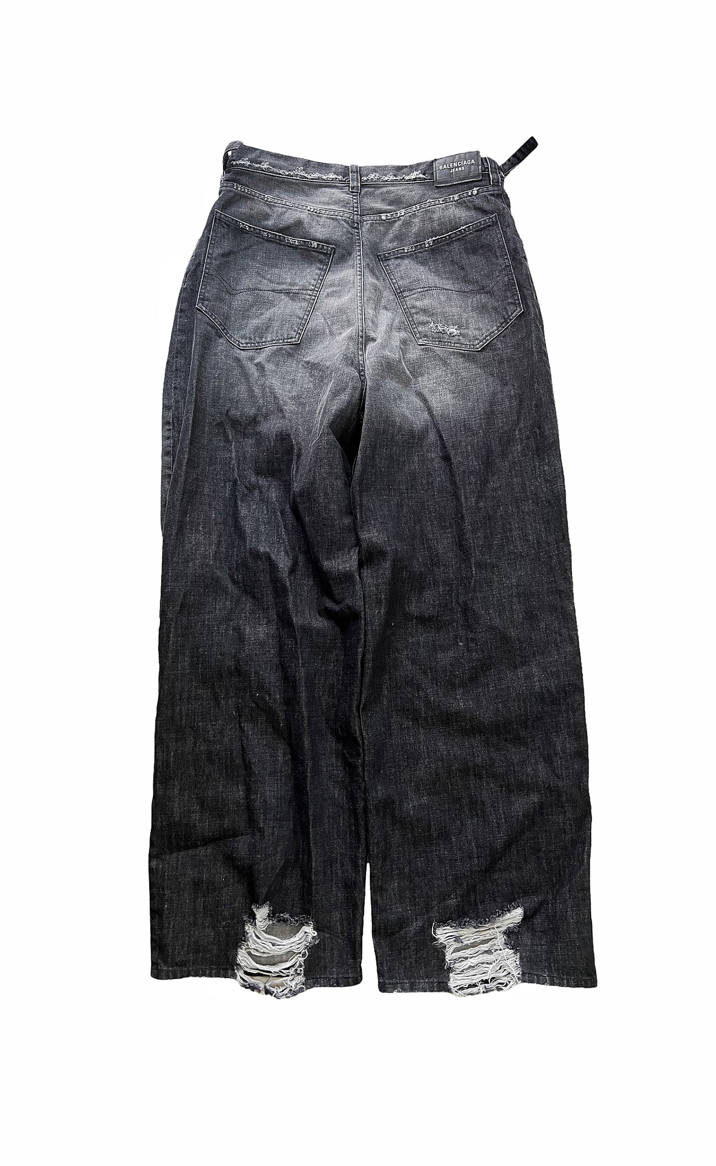 SS22 Destroyed Super Baggy Denim