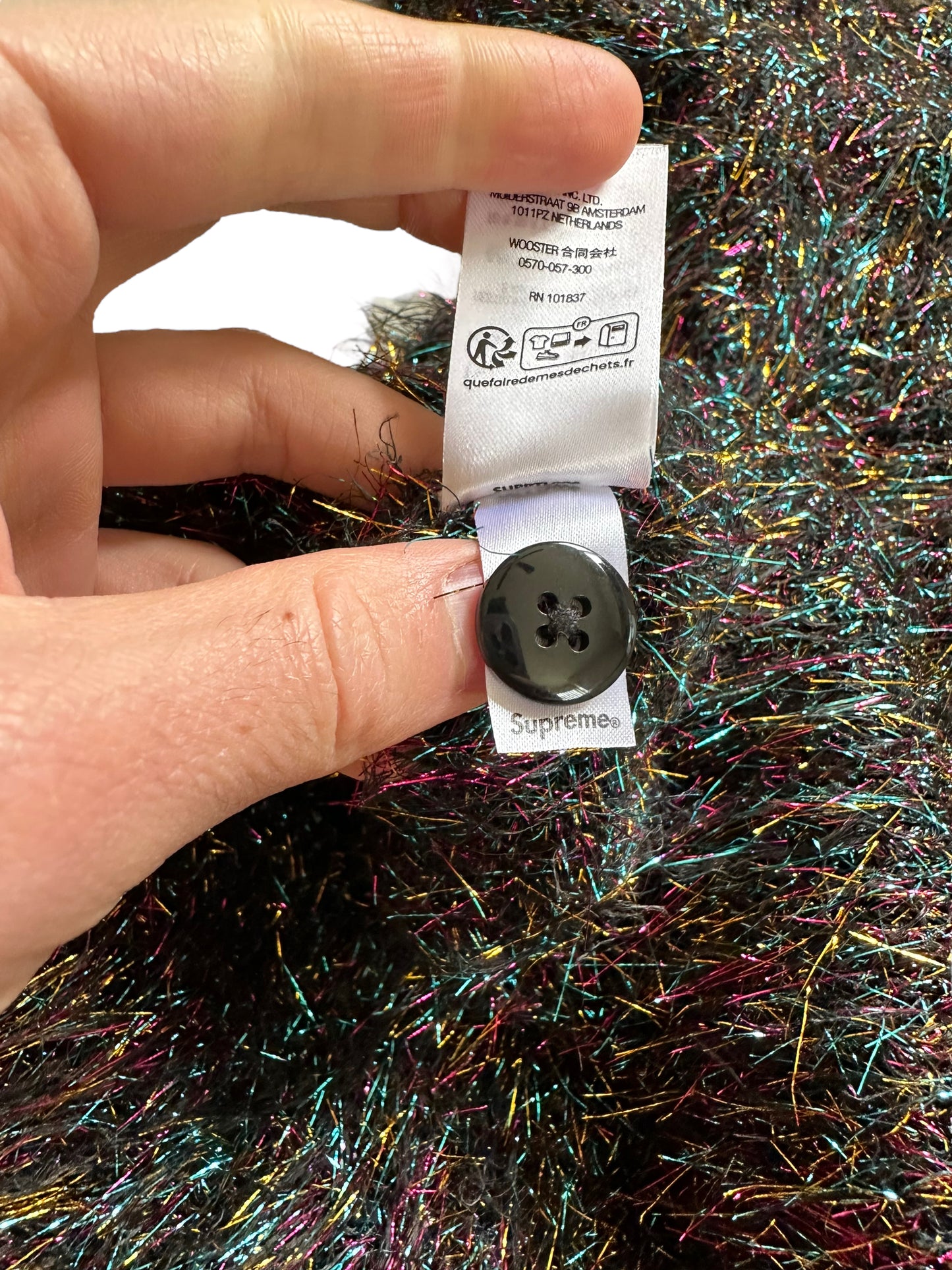 (Copy) Mohair Confetti Streamer Cardigan