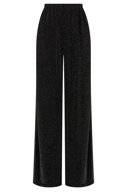 Oversized Lurex Lounge Pant