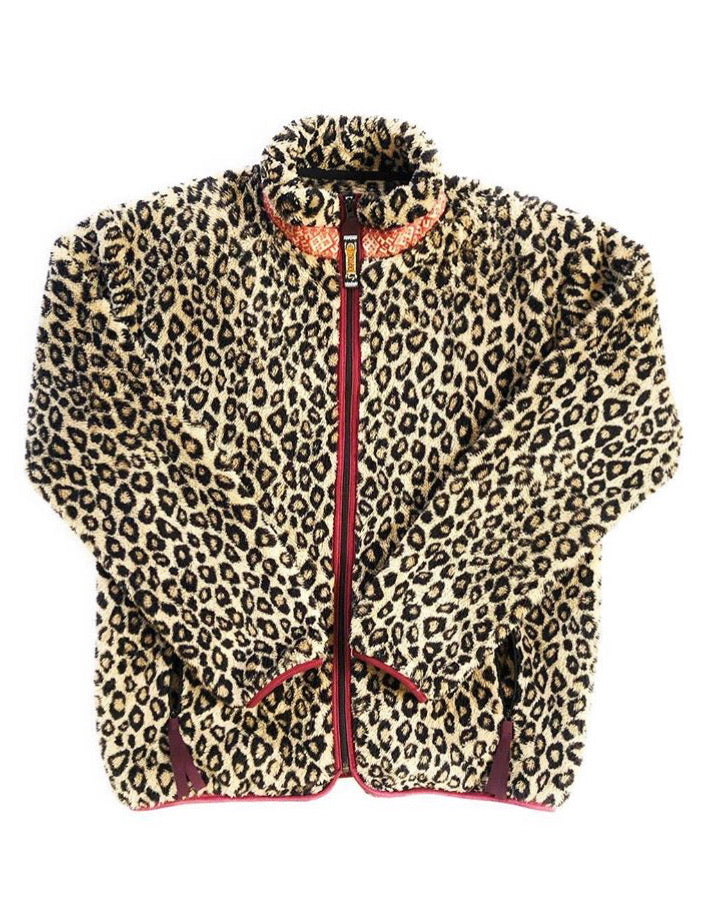 Kapital Cheetah Print Fleece