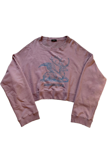 FW17 Cropped Deer Wing Sweatshirt