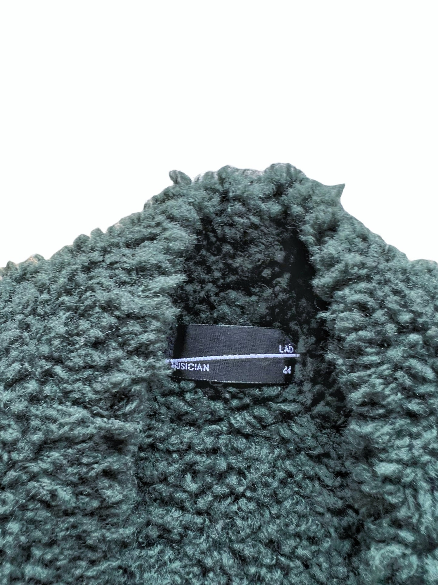 Green Fleece Throwover