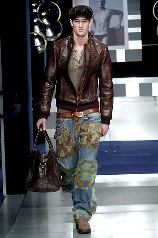 2005 Runway Hybrid Denim Cargo