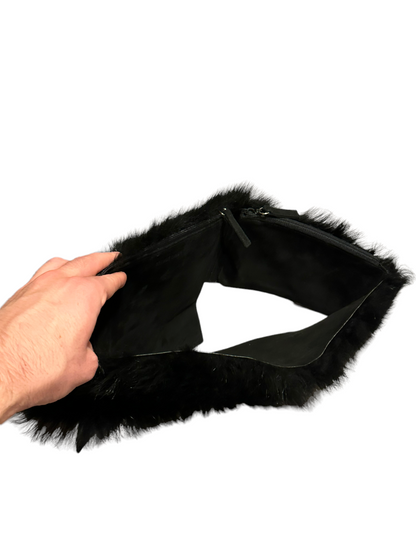 1999 Shearling Fur Waist Bag