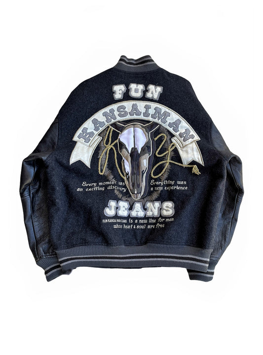 1980’s FUN Cow Skull Varsity