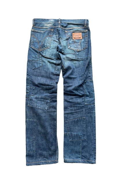 Patchwork Boro Repair Denim