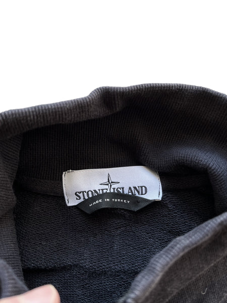 Vintage Black Zip Sweatshirt