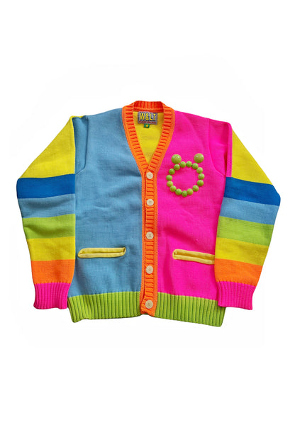 1997 PUK PUK Rainbow Cardigan