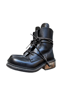 1990’s Steel Heel Web Lace Boot