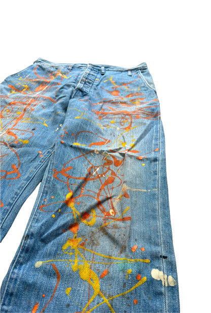 Paint Splat Denim