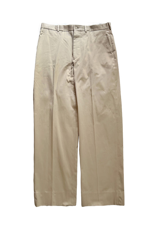 Wool Khaki Trouser