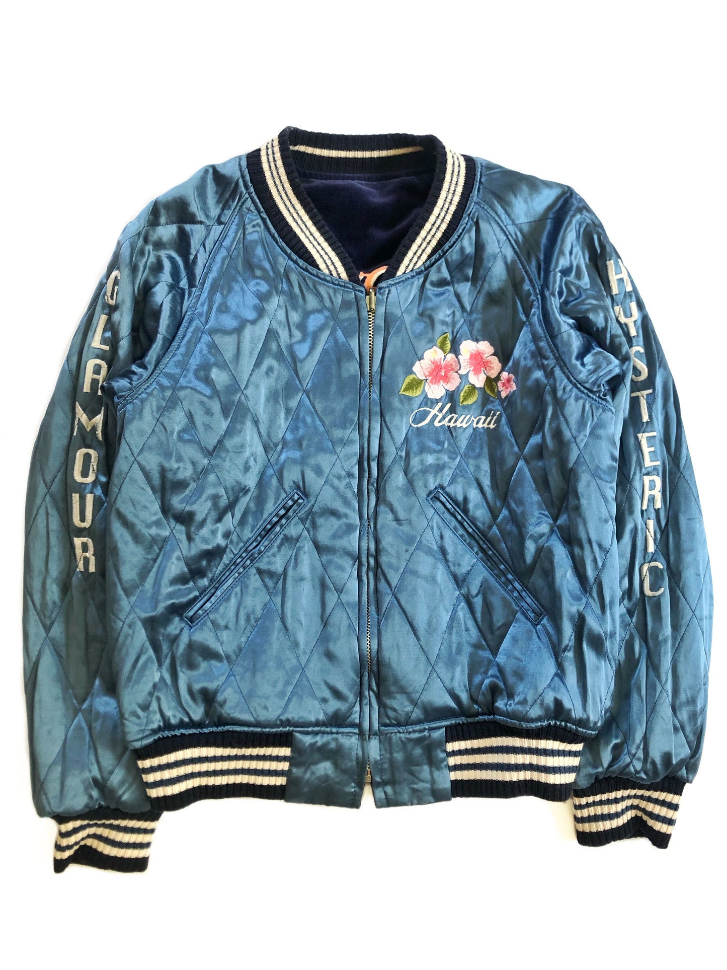 Reversible Velvet Sukajan Souvenir Bomber