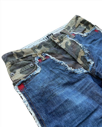 Hybrid Denim Cargos