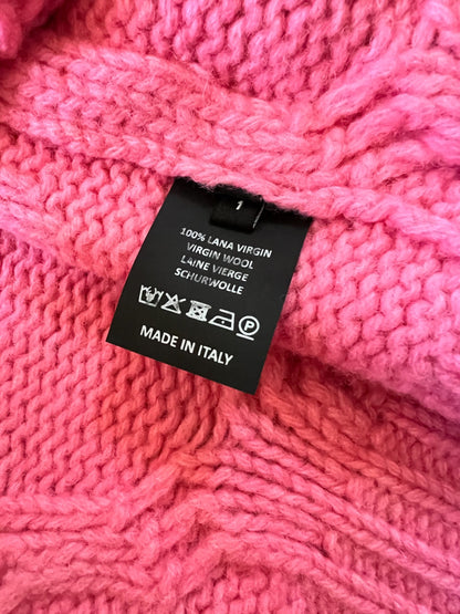 AW21 Oversized Pink Sweater