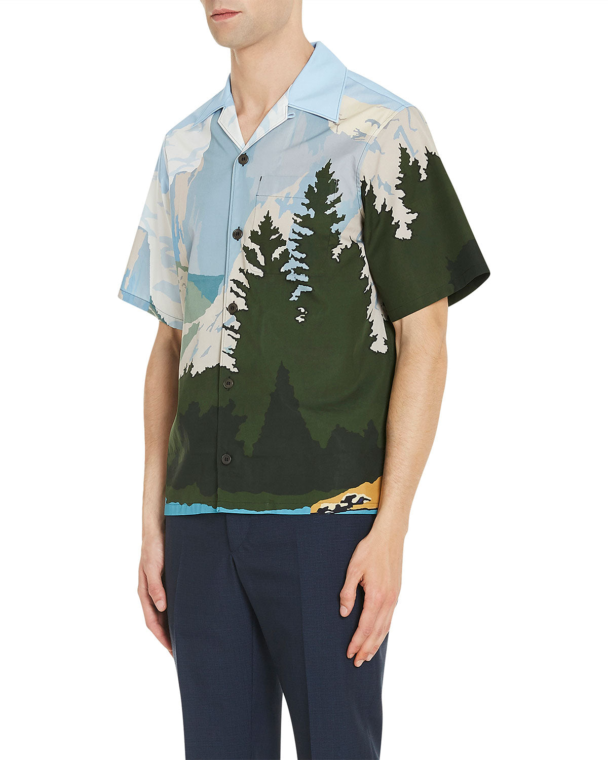 FW17 Mountain Watercolor Shirt