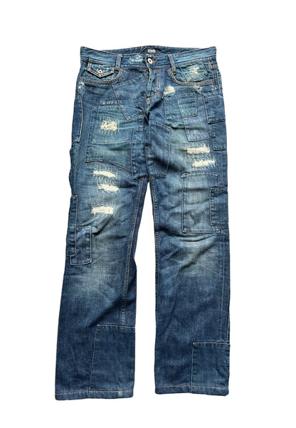 Patchwork Boro Repair Denim