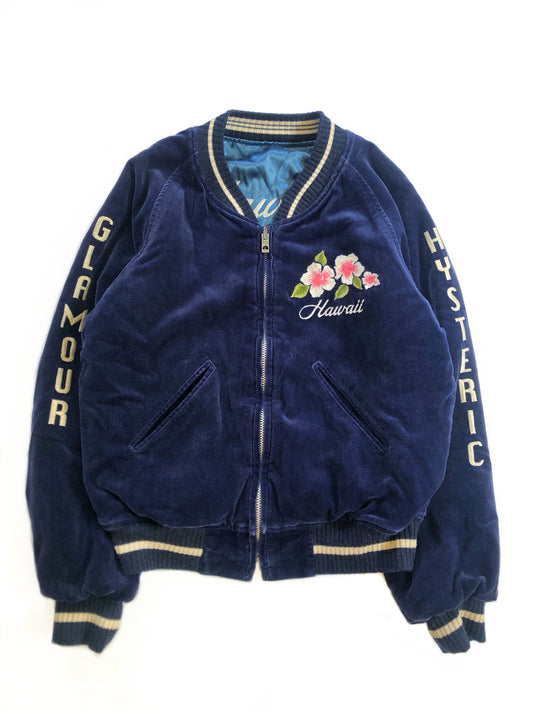 Reversible Velvet Sukajan Souvenir Bomber