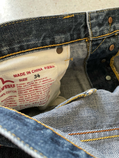 Multi Pocket Cargo Denim